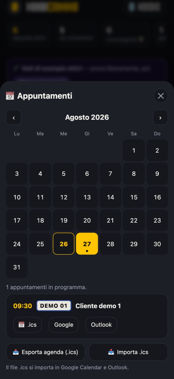 Appuntamenti