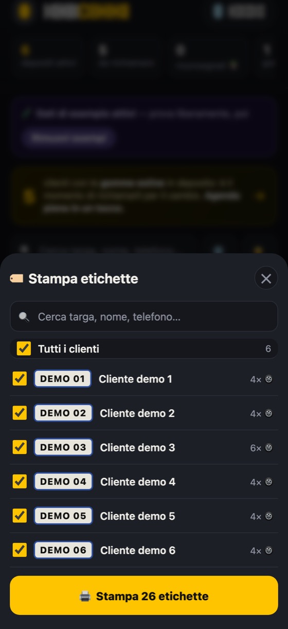 Etichette QR